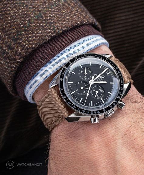 omega speedmaster watch band|best straps for omega speedmaster.